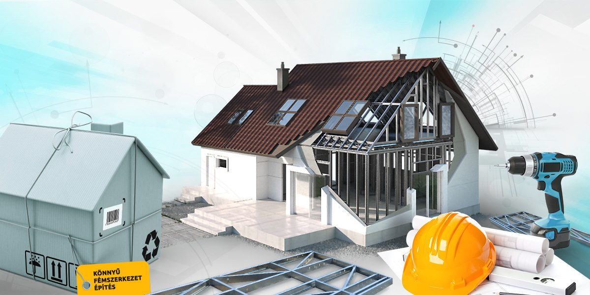könnyű fémkeret és -szerkezet épites