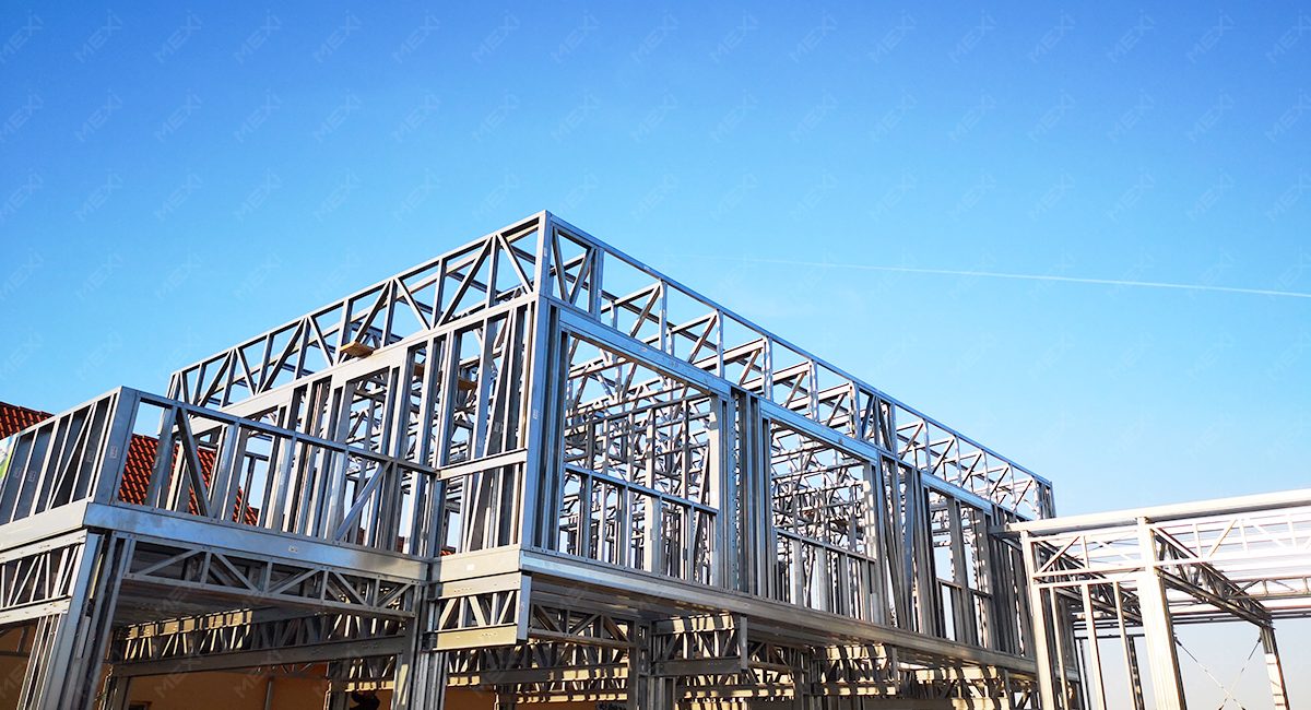 autószerviz és irodaépület építés acélszerkezeten