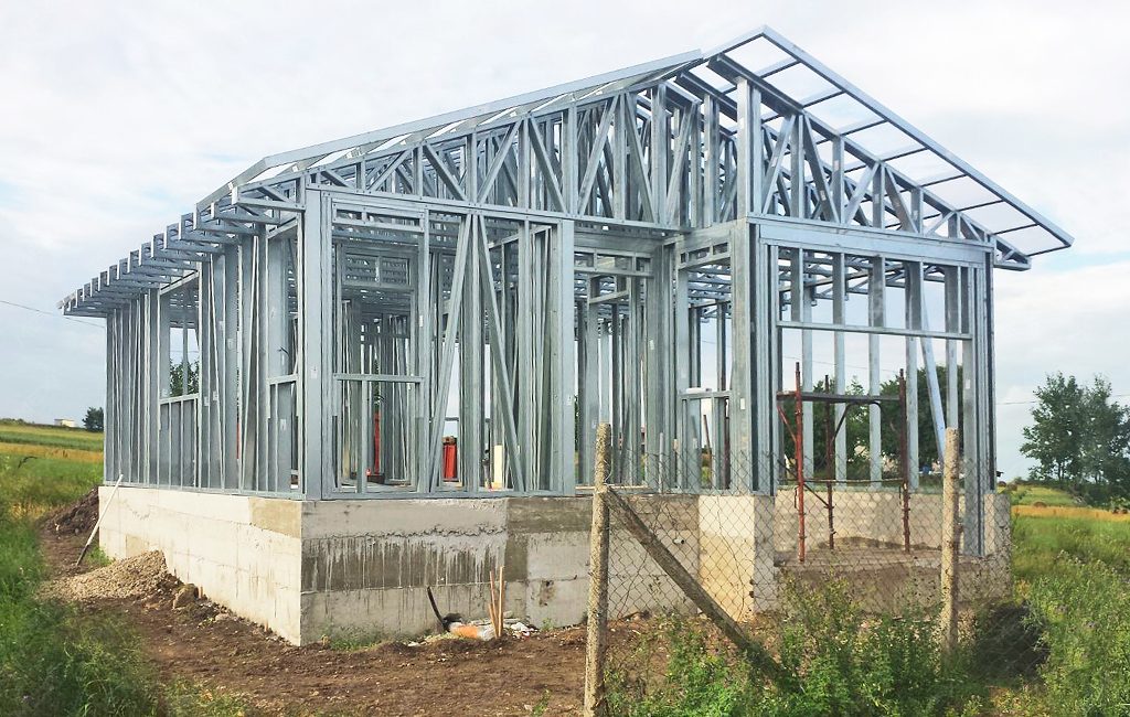Egyszintes ház építés könnyűszerkezetre