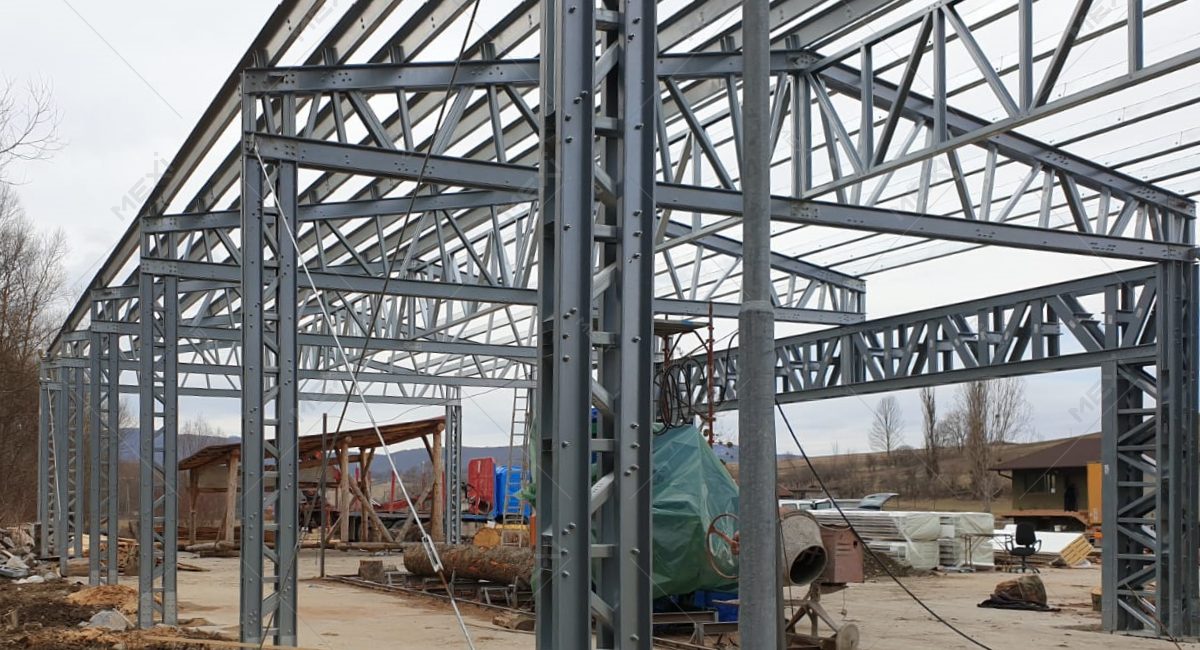 tároló raktár fém struktúra