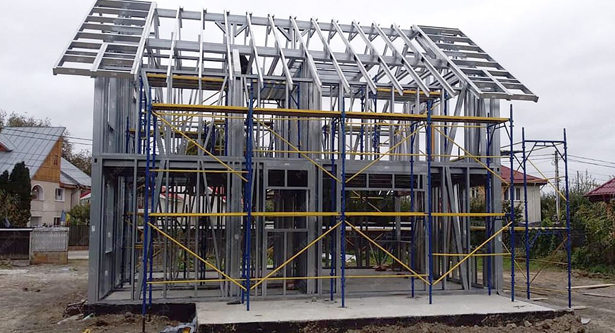 tetőteres ház építés könnyűszerkezetre