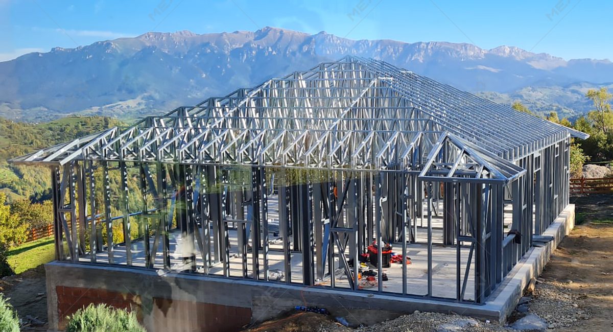 MEXI acélvázas lakóház építés