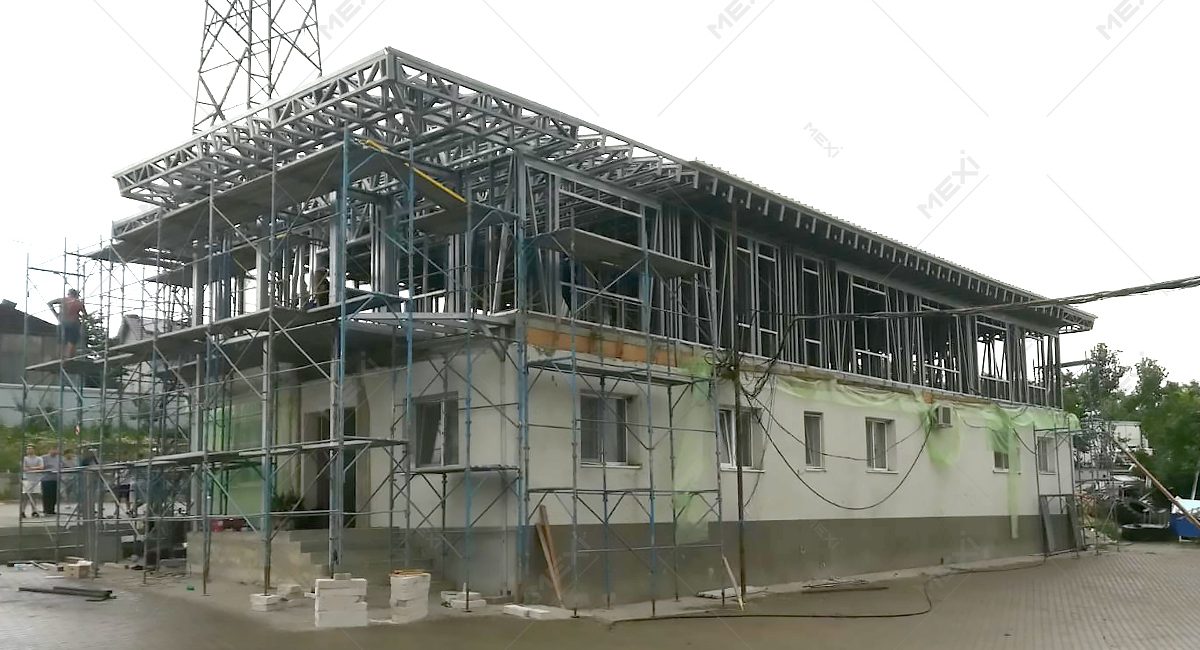 emelet ráépítés MEXI könnyűszerkezettel