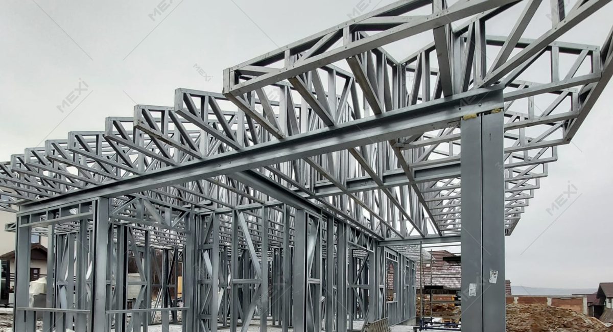 Könnyű fémstruktúrás ház