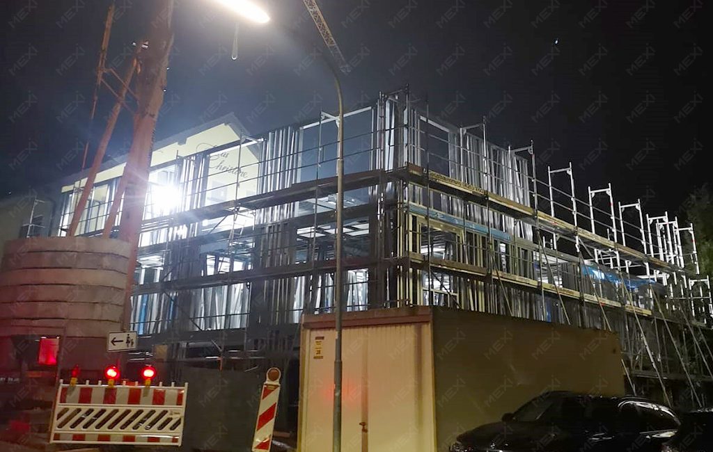 idősek otthonának bővítése könnyűszerkezeten