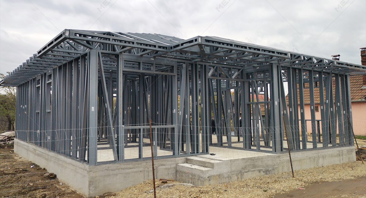 könnyűszerkezetes gyorsépítésű ház