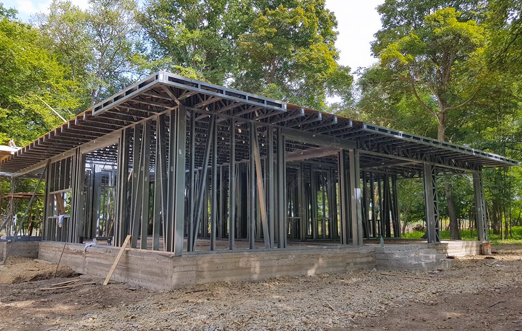 könnyűszerkezetű ház építkezés