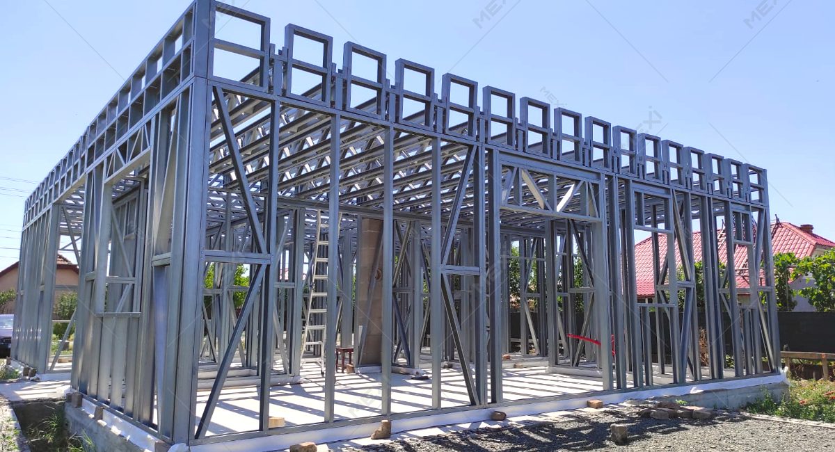 Egyszintes fémház építés
