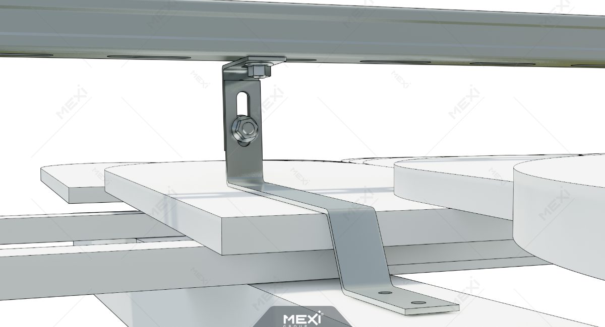 tetőkampó hódfarkú cseréphez - részletkép