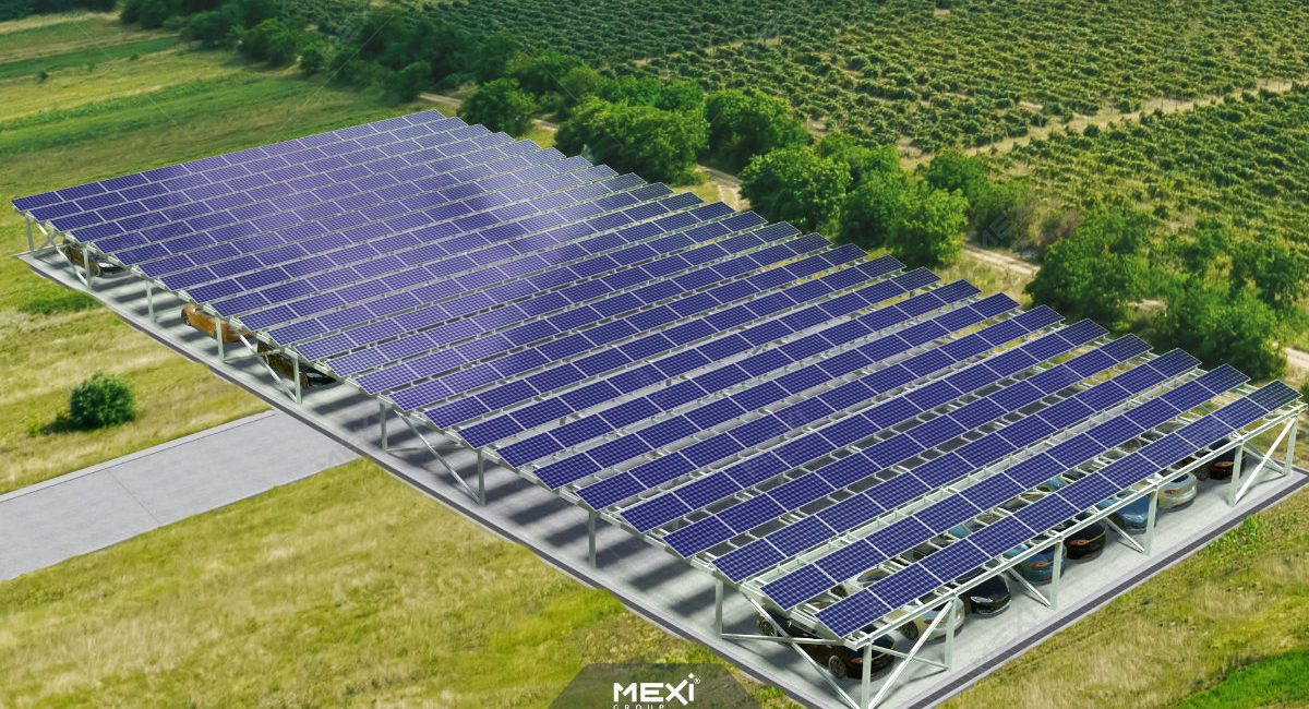 fotovoltaikus multi parkoló épület