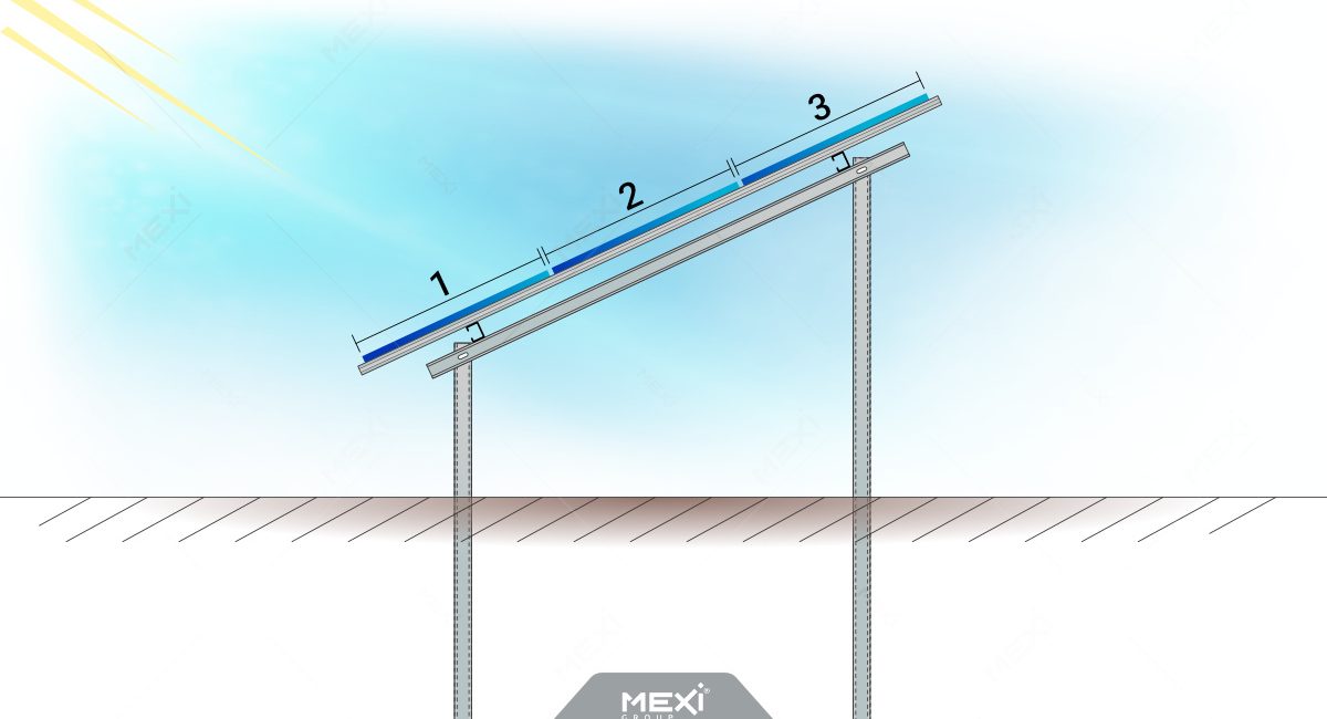 napelem fém struktúra napelem parkokhoz