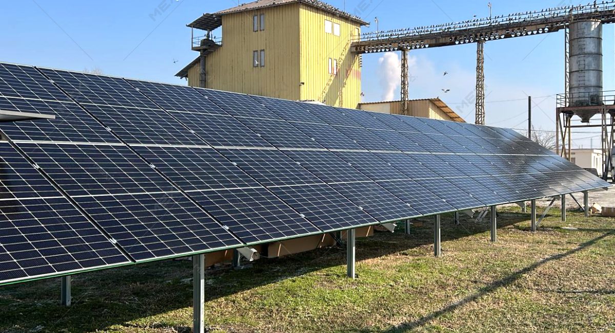 könnyű acélszerkezet fotovoltaikus panelekhez
