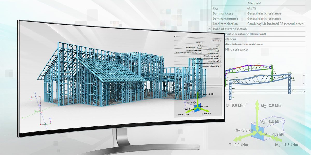 strutturale cad design casa, magazzino, edifici struttura leggera